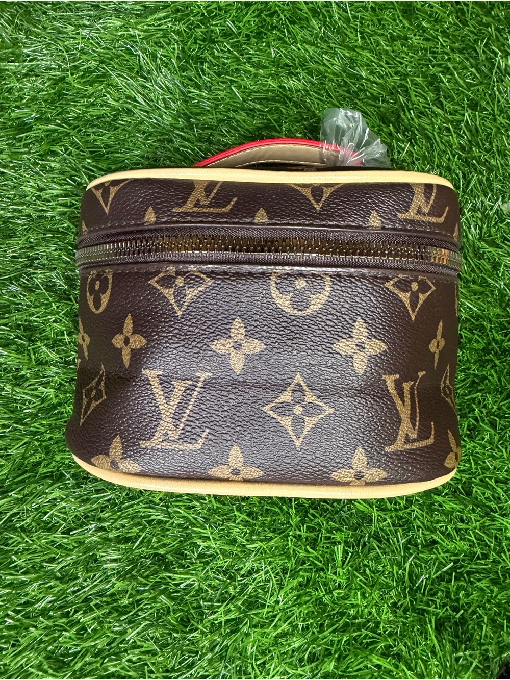 Brown Monogram Cosmetic Pouch